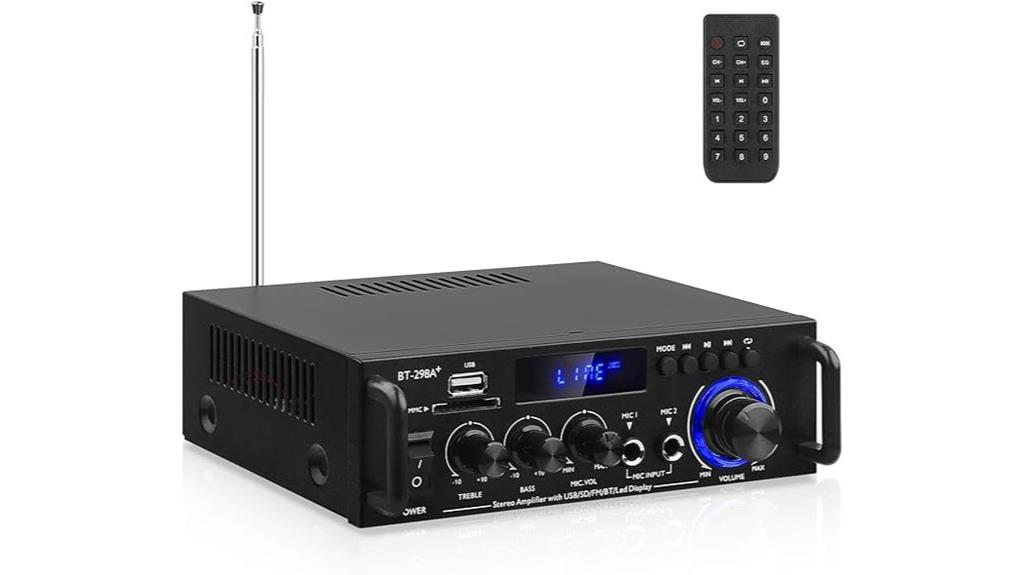 bluetooth stereo home amplifier