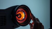 calibrate projector for color