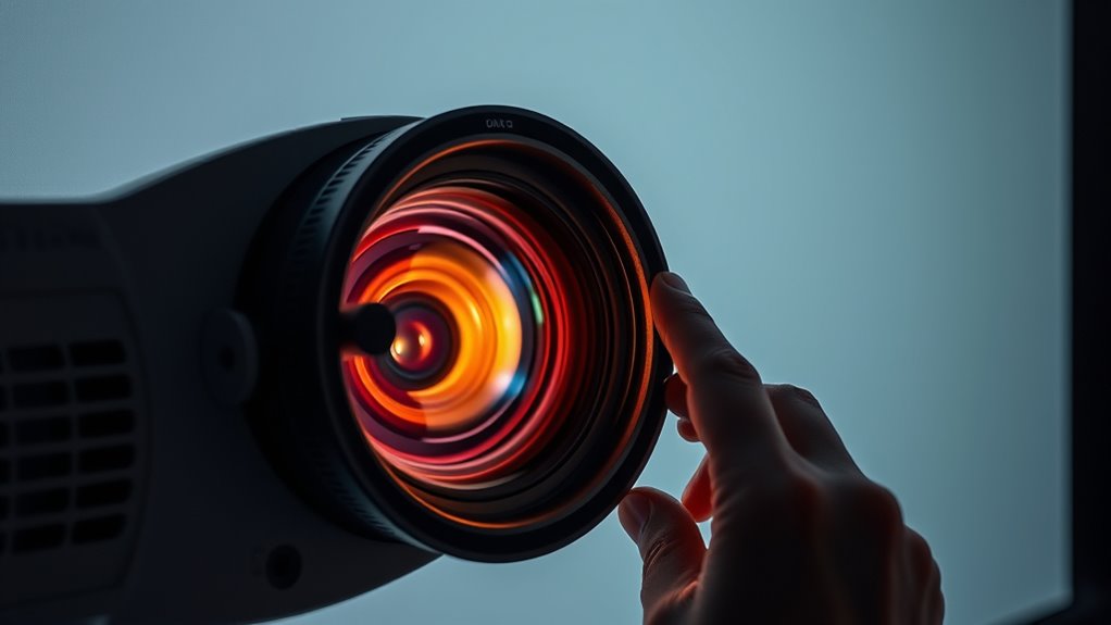 calibrate projector for color