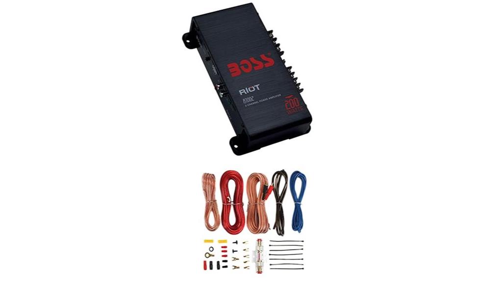 car amplifier wiring kit