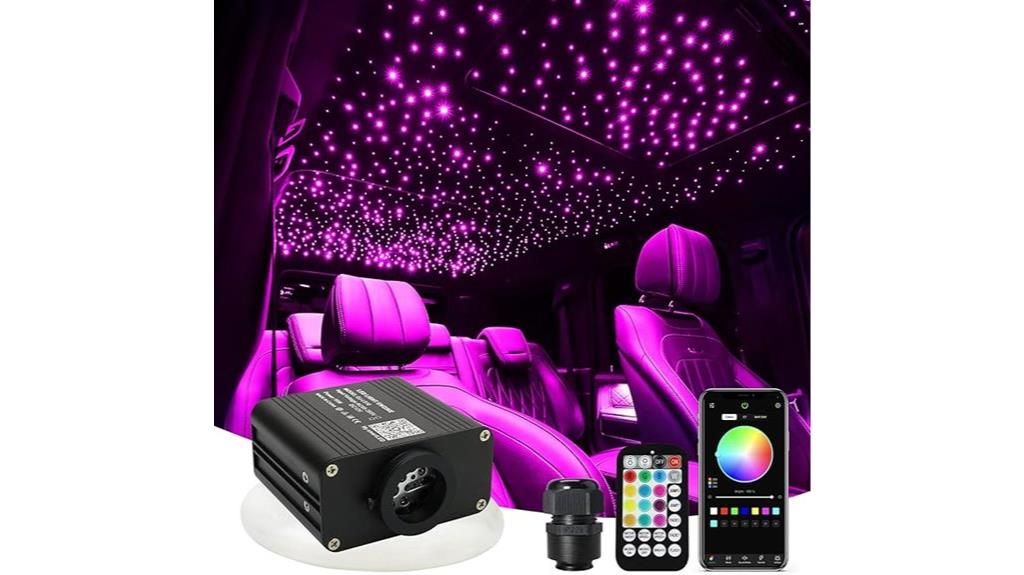 car home fiber optic lighting