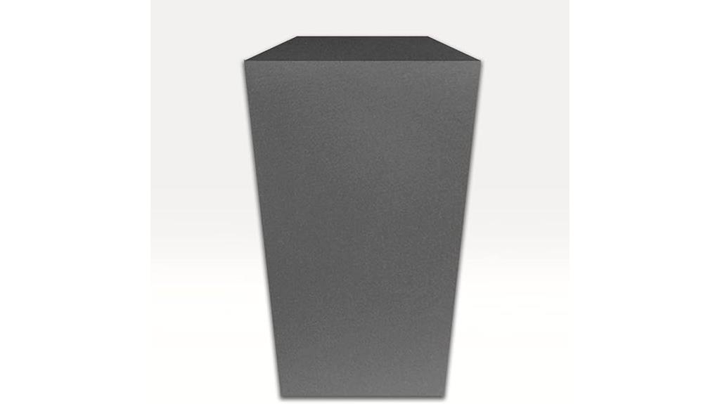 charcoal corner bass trap