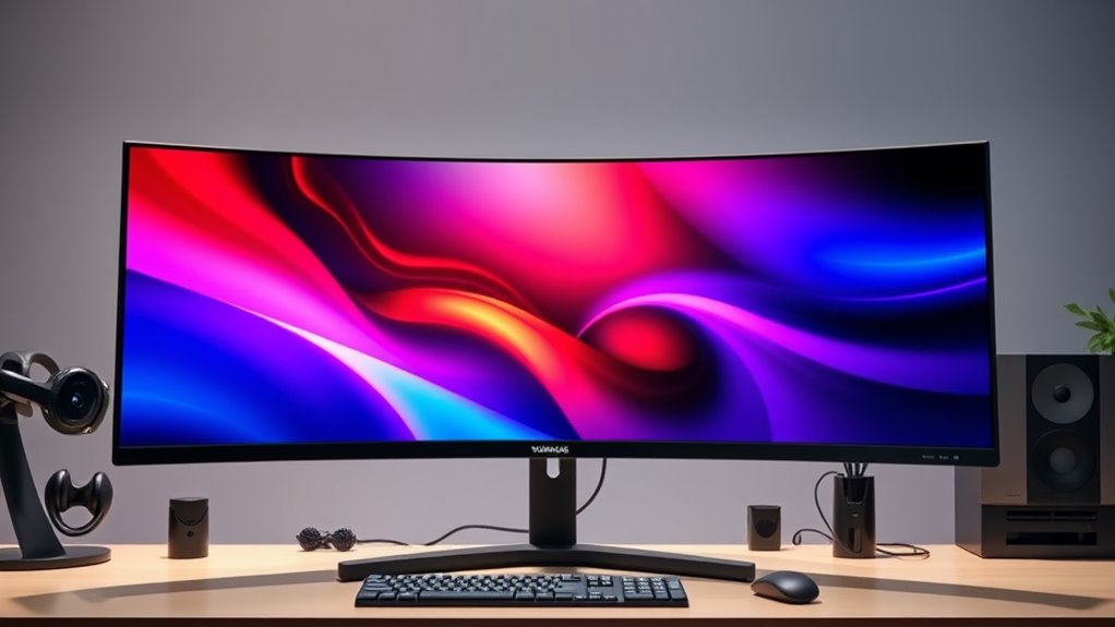 choose comfortable high performance monitor