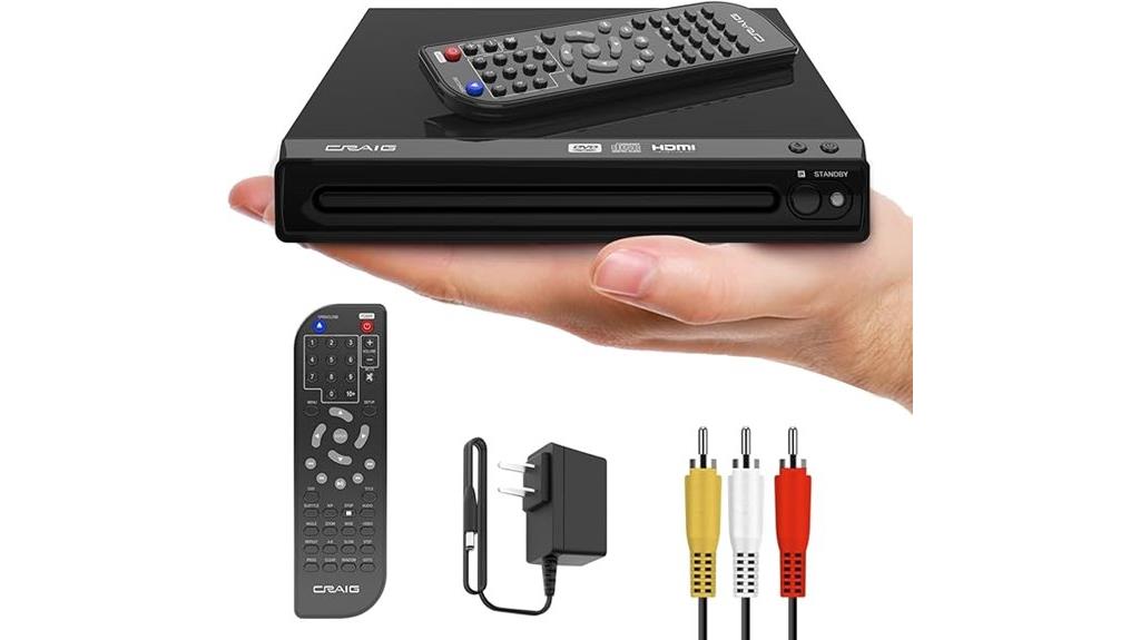 compact hdmi dvd player