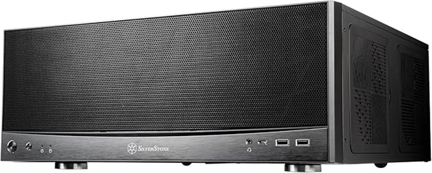 compact silverstone htpc case