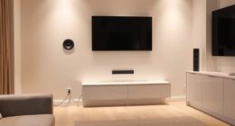 conceal speakers and cables