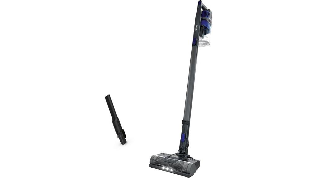 cordless vacuum with leds