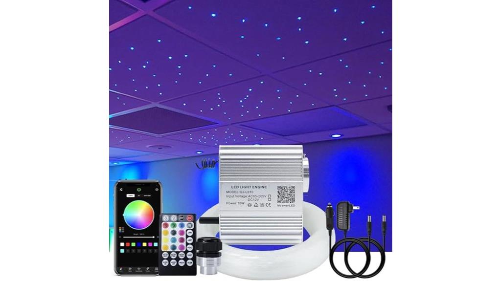 customizable fiber optic lighting