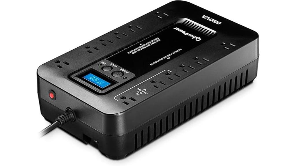 cyberpower ups with lcd