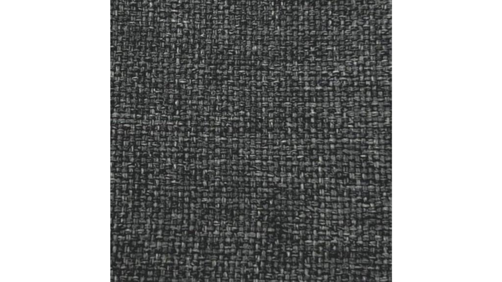 dark grey acoustic fabric