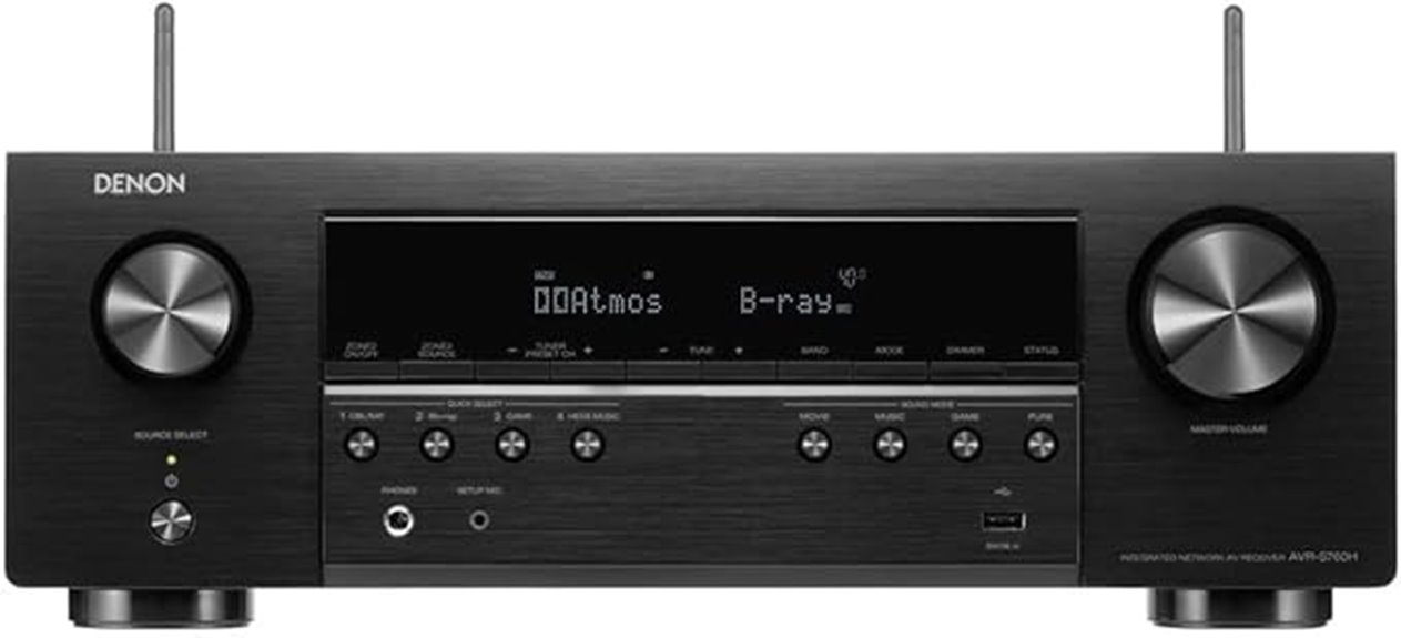 denon 7 2 channel receiver