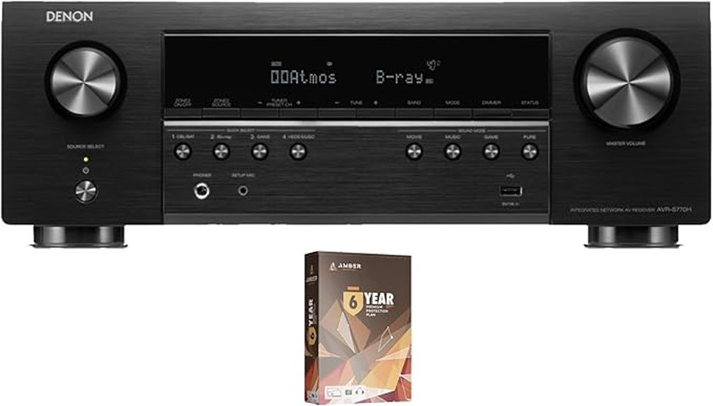 denon 7 2 channel receiver