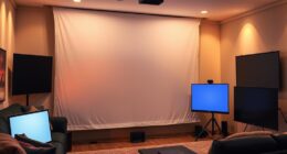diy projector screen guides