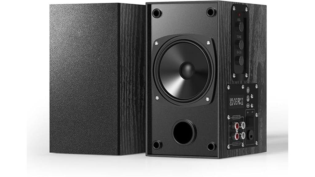dual 30w bookshelf speakers