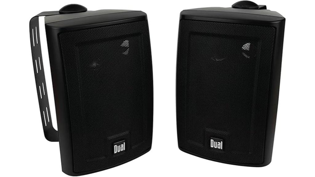 dual outdoor indoor speakers