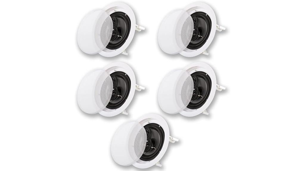 eight inch 3 way ceiling speakers