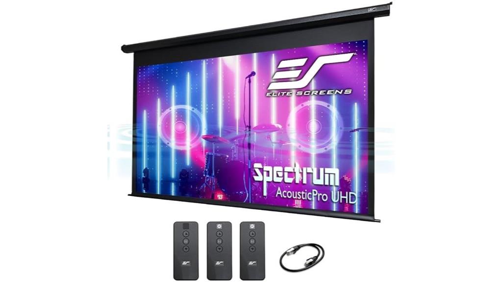 elite acousticpro uhd screen