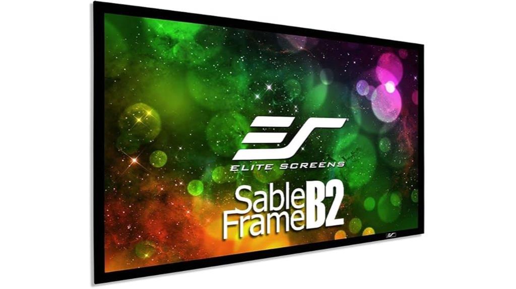 elite sable frame screen