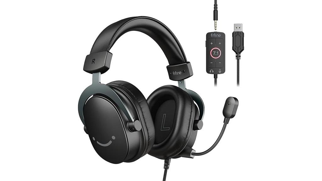 fifine 7 1 surround headset
