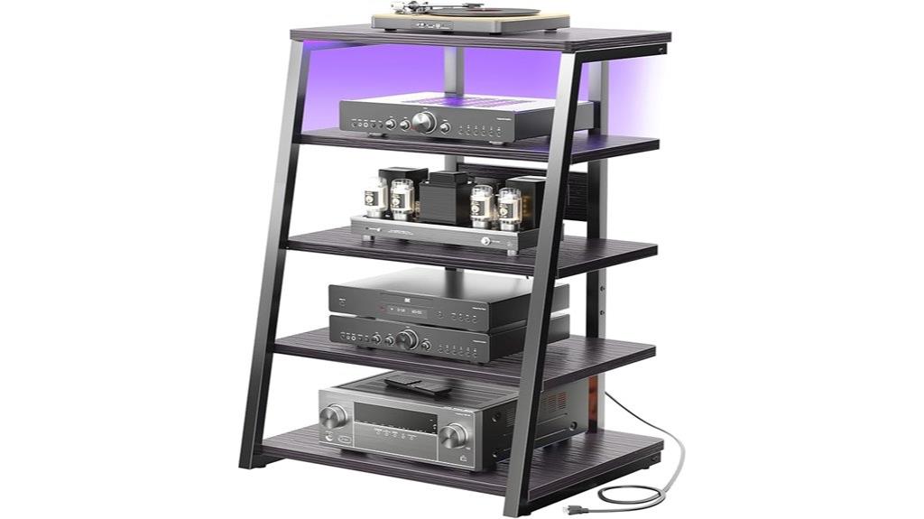 five tier media storage
