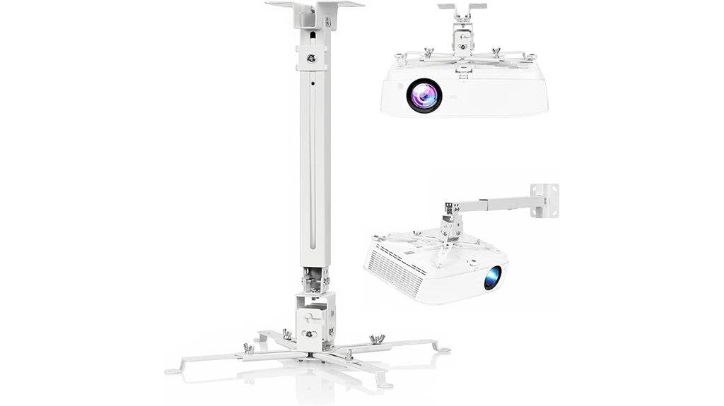 flexible ceiling projector mount