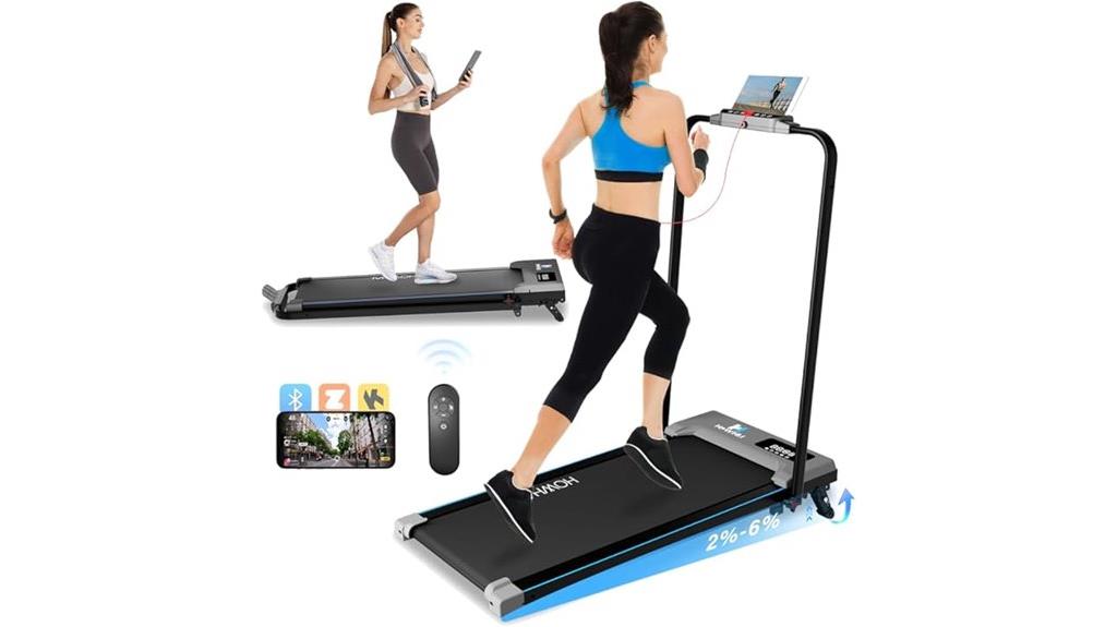 foldable incline walking treadmill