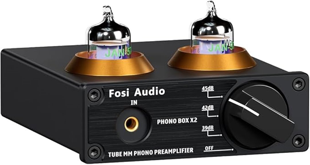 fosi audio hi fi preamplifier