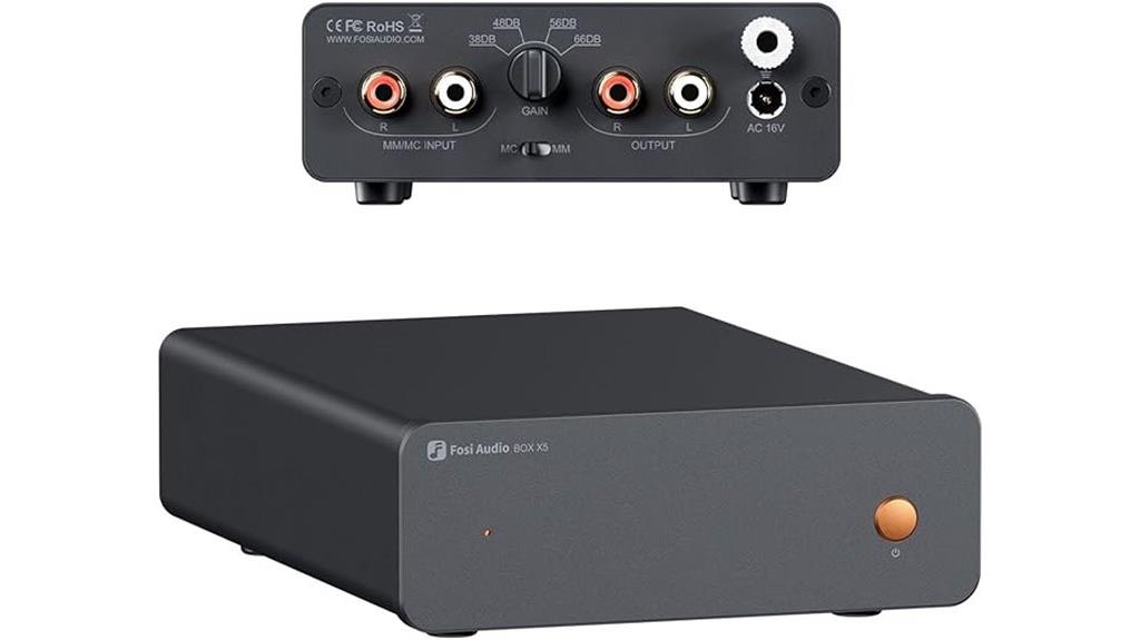 fosi audio turntable preamp