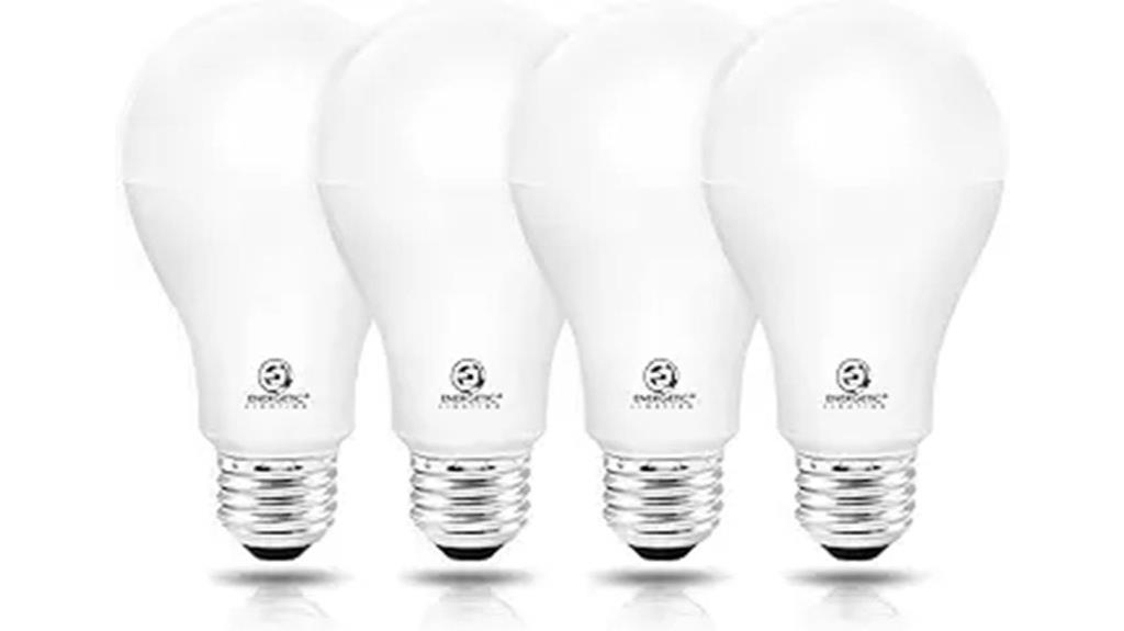 four pack a21 led bulbs
