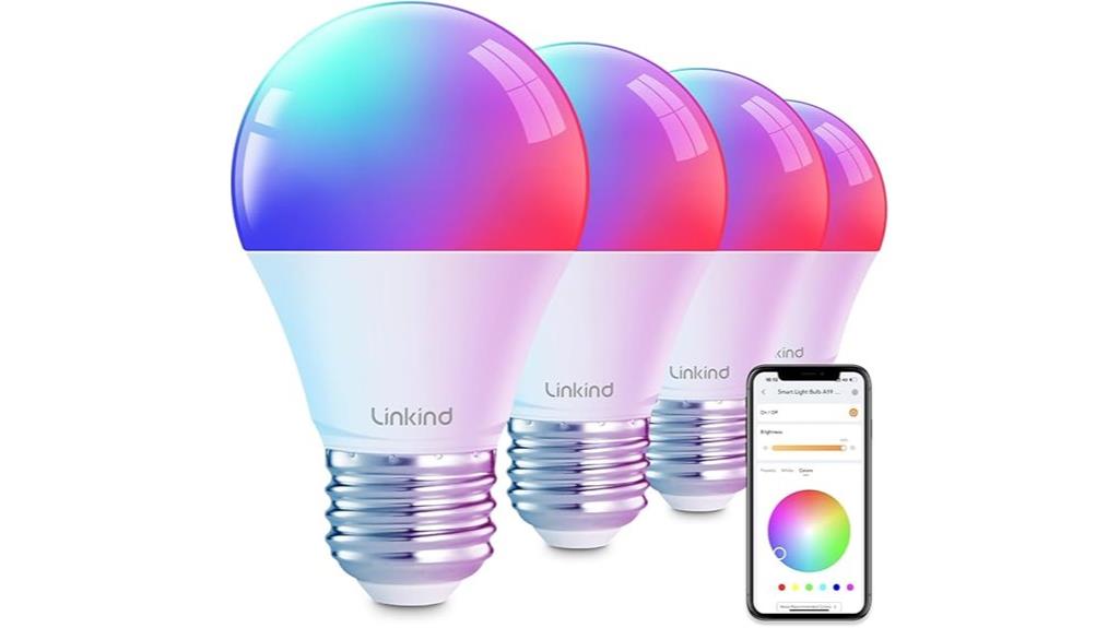 four pack smart bulbs