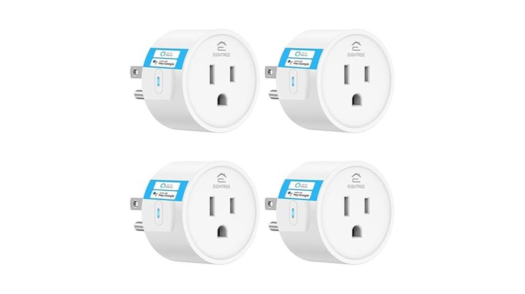 four pack smart plugs