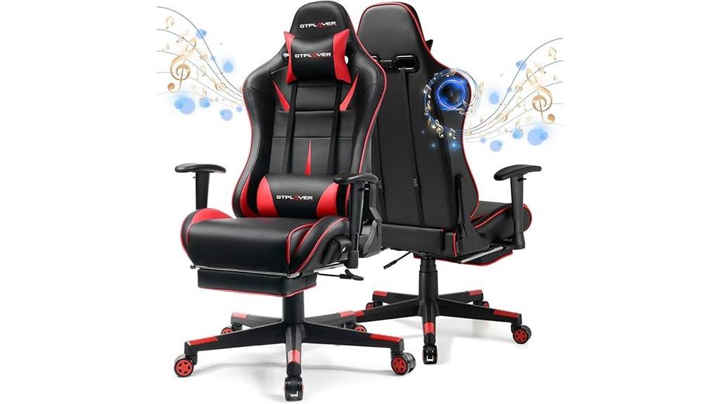 gaming chair with speakers