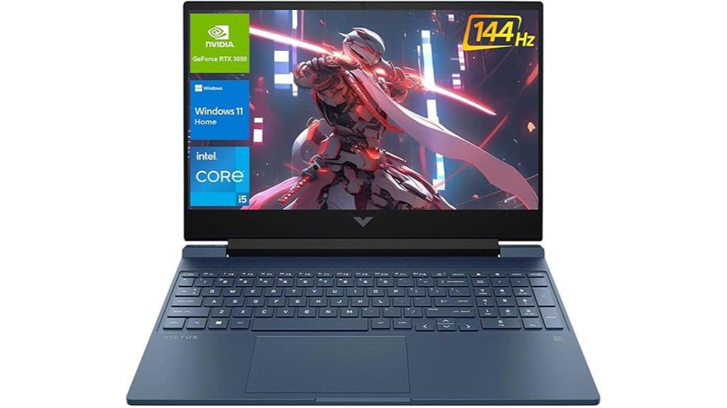 gaming laptop with intel i5