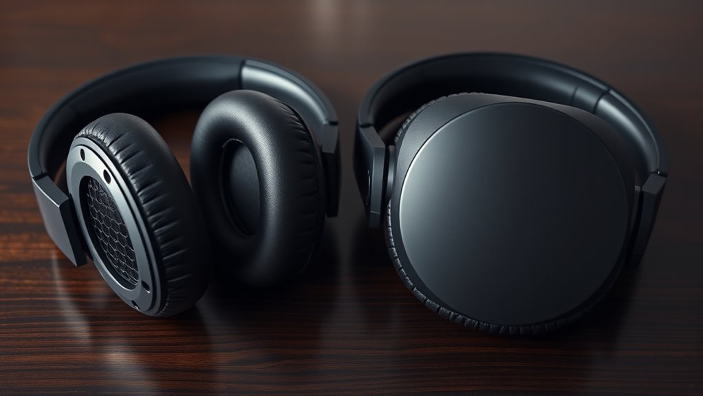 headphone design comparison