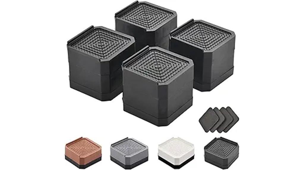 heavy duty adjustable risers