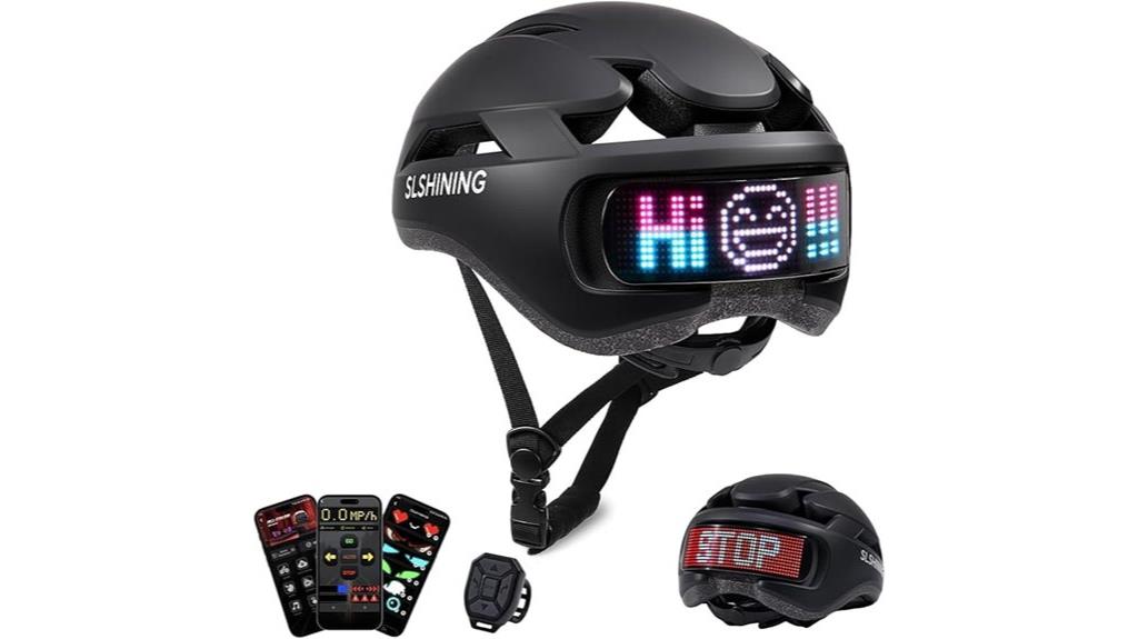 helmet with led signals