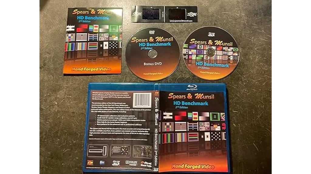 high definition calibration disc