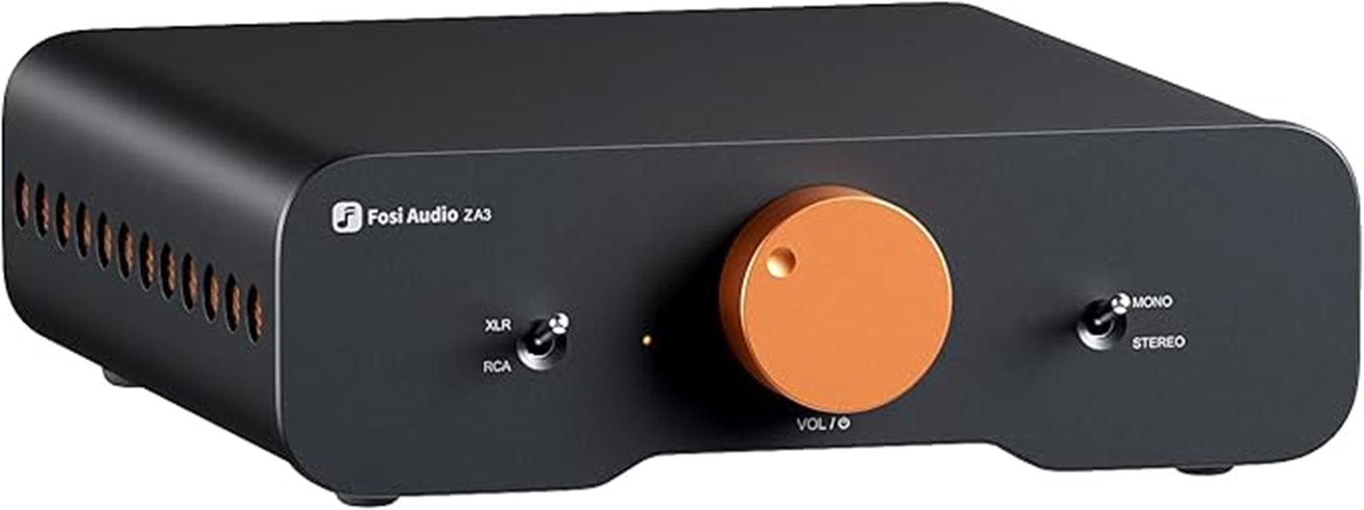 high quality home audio amplifier