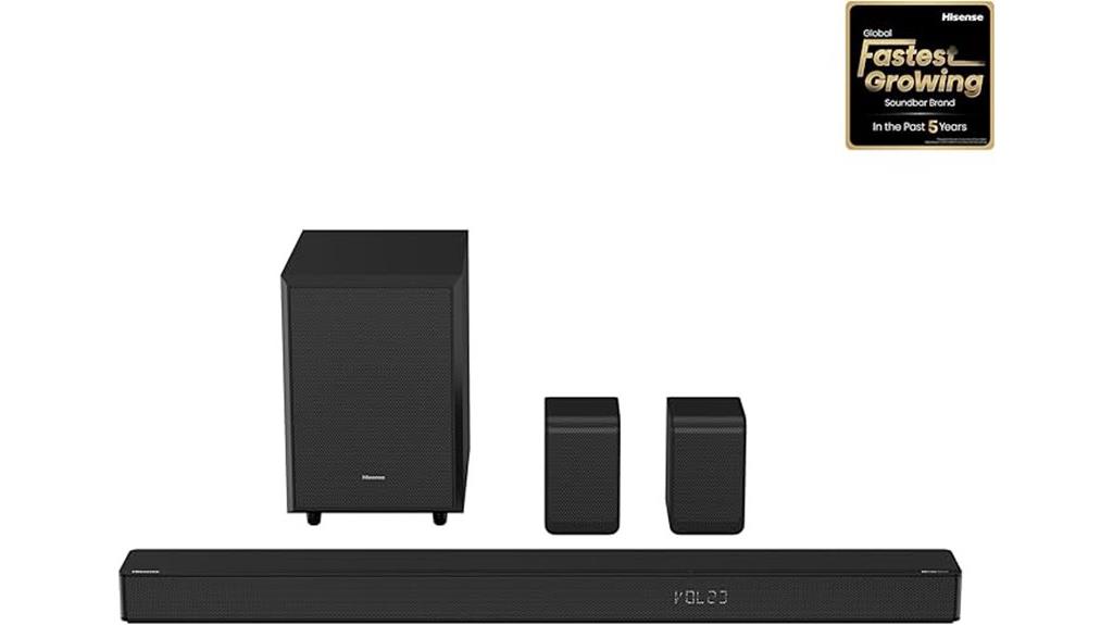 hisense 5 1 2 soundbar