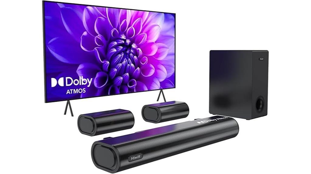 hiwill 5 1 channel soundbar