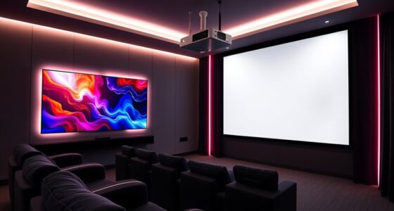home theater display options