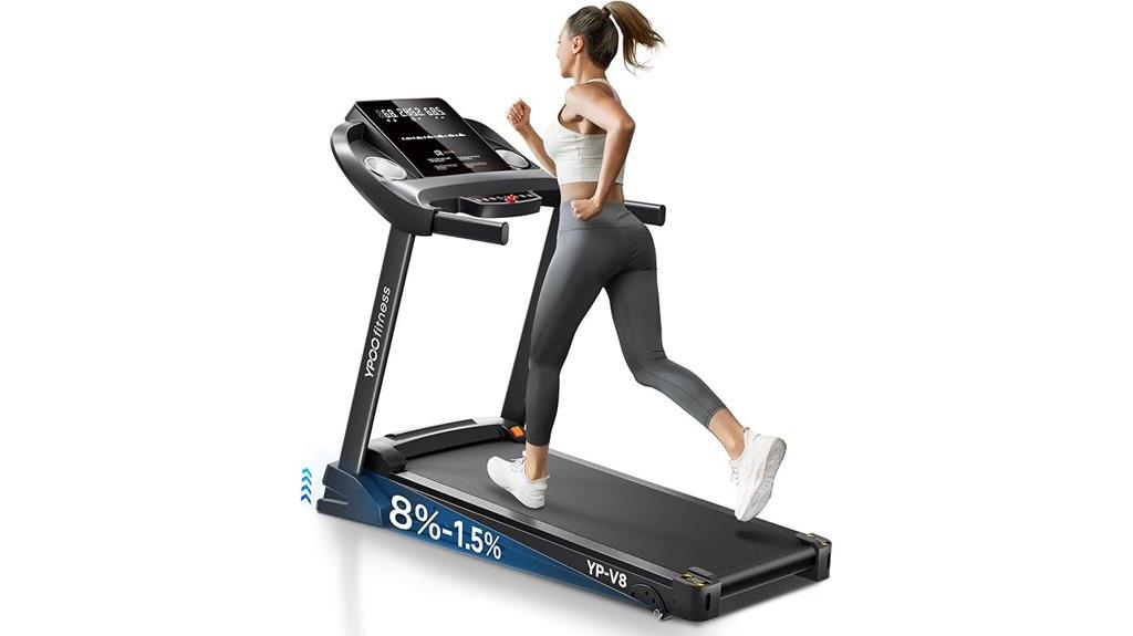 home treadmill with incline