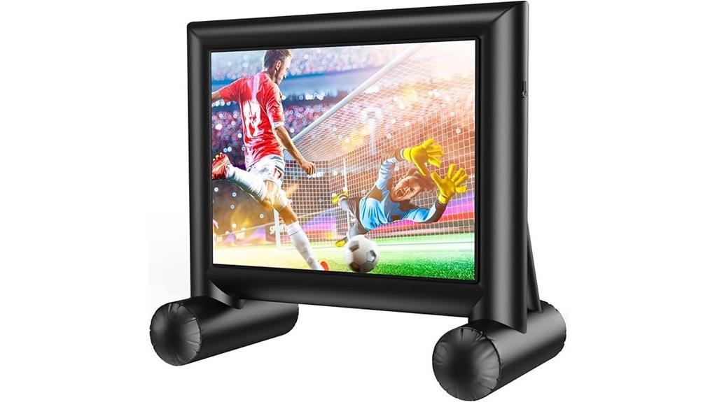 inflatable outdoor movie screen