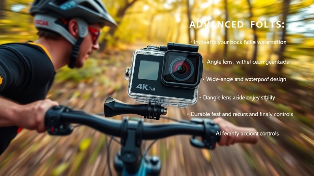 key action camera features