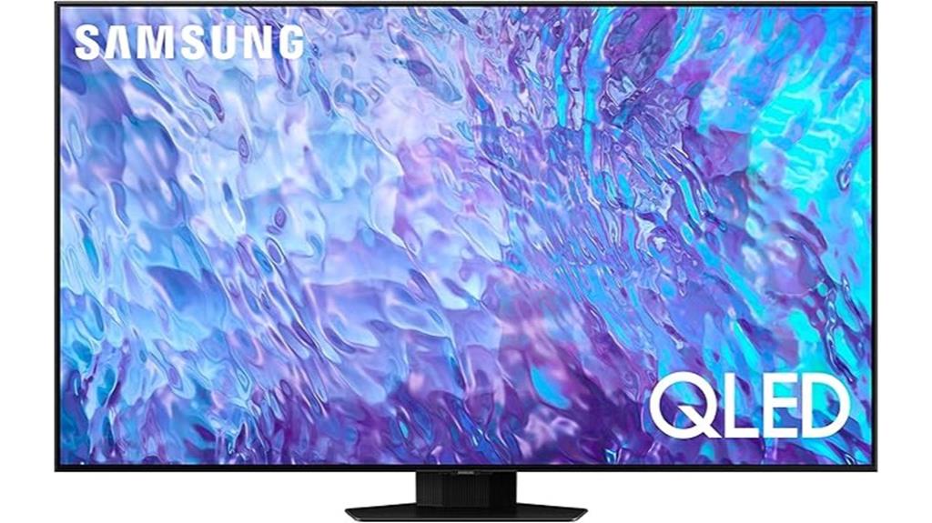 large 75 inch qled tv