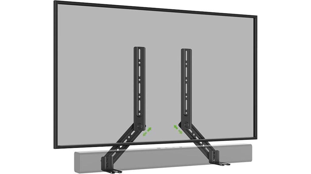 large tv soundbar mount