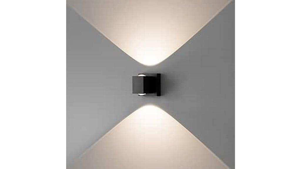 led dimmable wall sconce