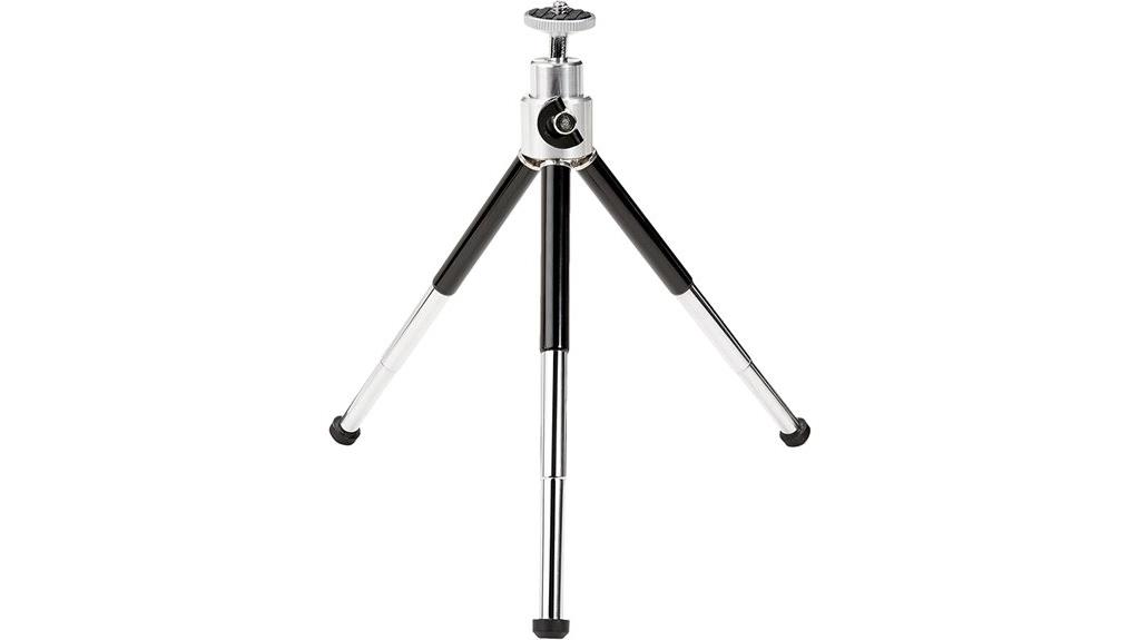 lightweight black mini tripod