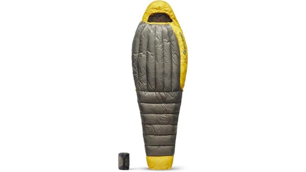 lightweight down sleeping bag