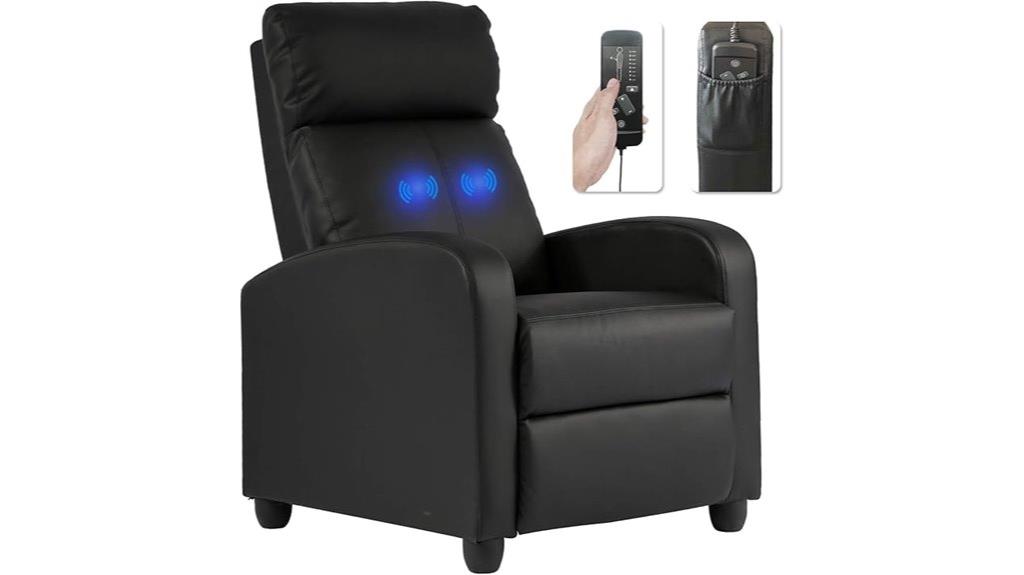 living room recliner with massage